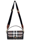 Note Leather Cross Bag Brown - BURBERRY - BALAAN 4