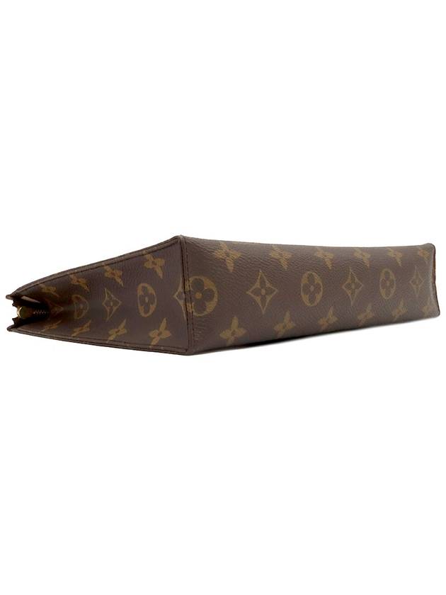 Monogram Canvas Pochette Toilet Pouch 26 M47542 - LOUIS VUITTON - BALAAN 4