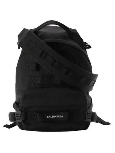 Army Small Multicarry Backpack Black - BALENCIAGA - BALAAN 1