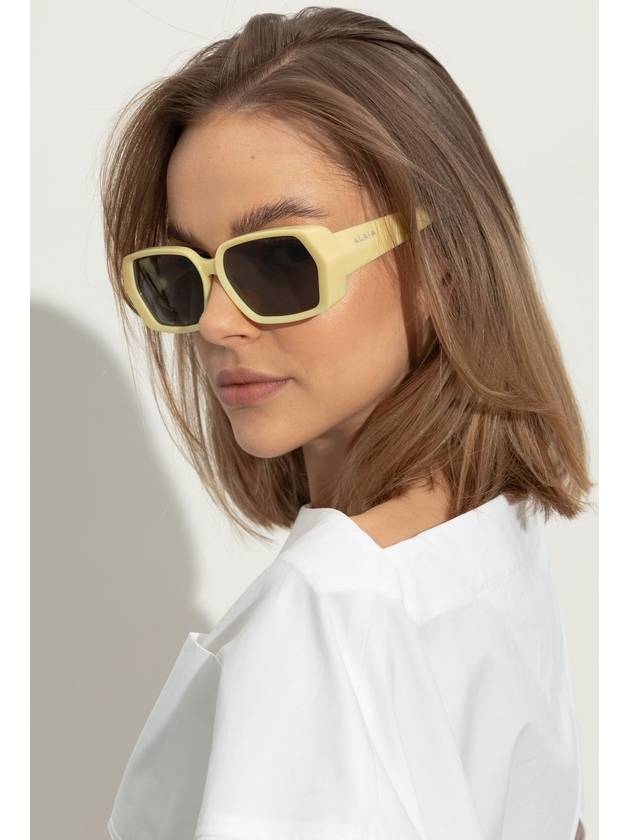 Alaïa Sunglasses, Women's, Yellow - ALAIA - BALAAN 2