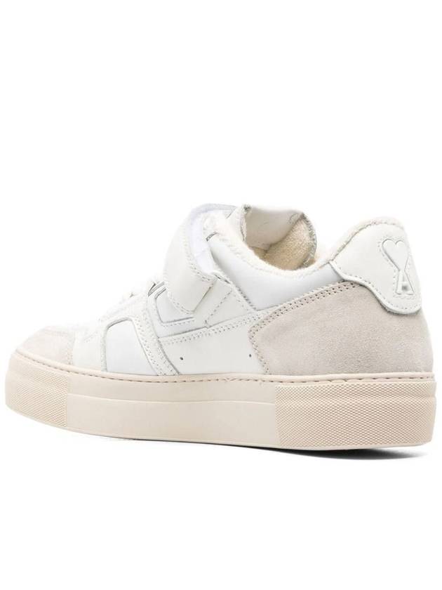 Men's Arcade Low Top Sneakers White - AMI - BALAAN 4