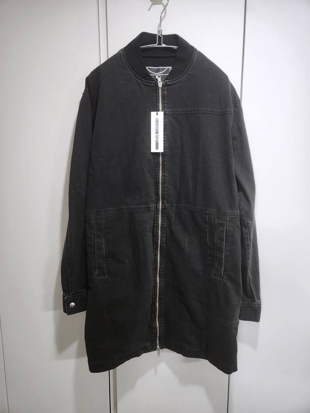 MCQ BY zip up long denim jacket - ALEXANDER MCQUEEN - BALAAN 4