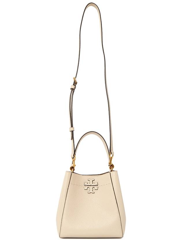 McGraw McGraw Small Bucket Bag Cream - TORY BURCH - BALAAN 9