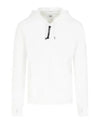 Diagonal Raised Fleece Hooded Jacket White - CP COMPANY - BALAAN 2