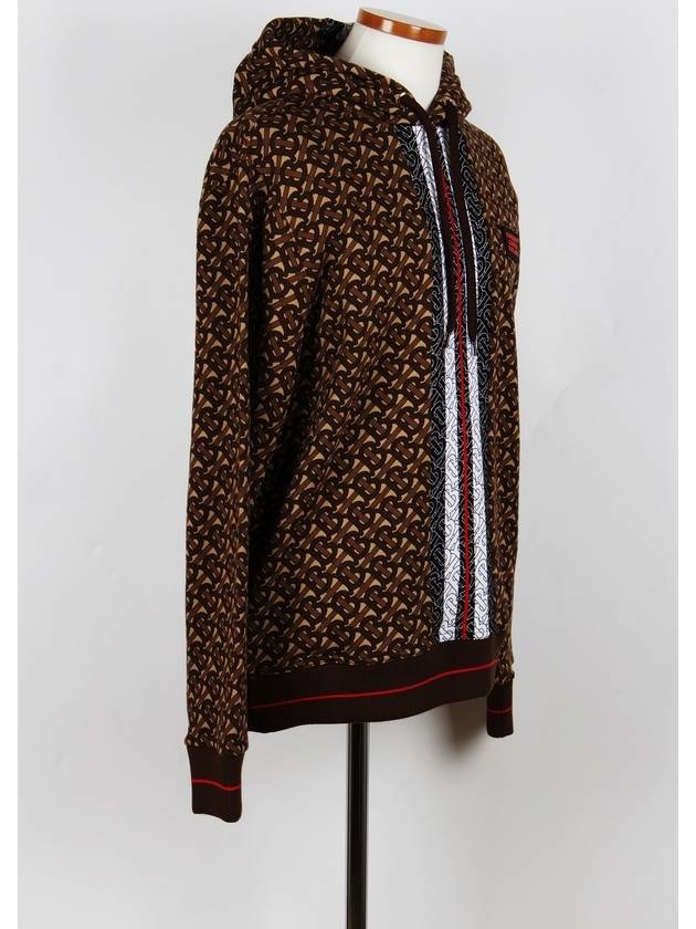 Striped monogram hooded sweatshirt - BURBERRY - BALAAN 6