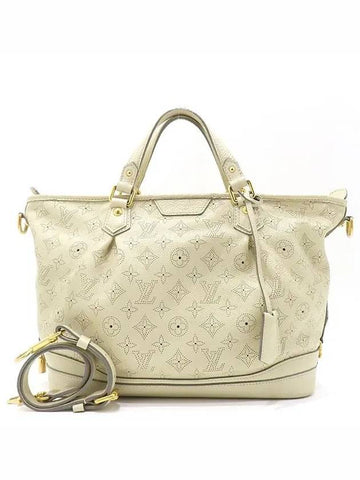 M93067 Mahina leather Stella PM tote bag shoulder strap - LOUIS VUITTON - BALAAN 1