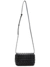 Mini Intrecciato Cross Bag Black - BOTTEGA VENETA - BALAAN 8