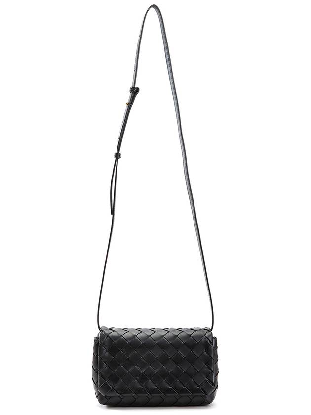 Mini Intrecciato Cross Bag Black - BOTTEGA VENETA - BALAAN 8