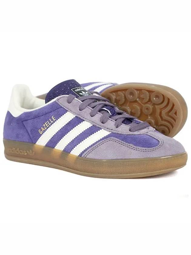 Gazelle Indoor Low Top Sneakers Purple - ADIDAS - BALAAN 3