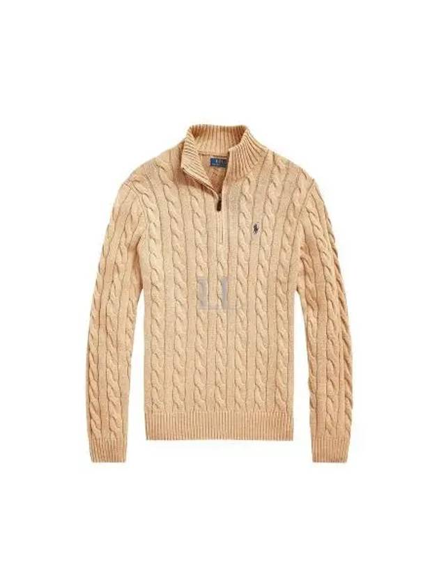 Cable Knit Top Brown - POLO RALPH LAUREN - BALAAN 2