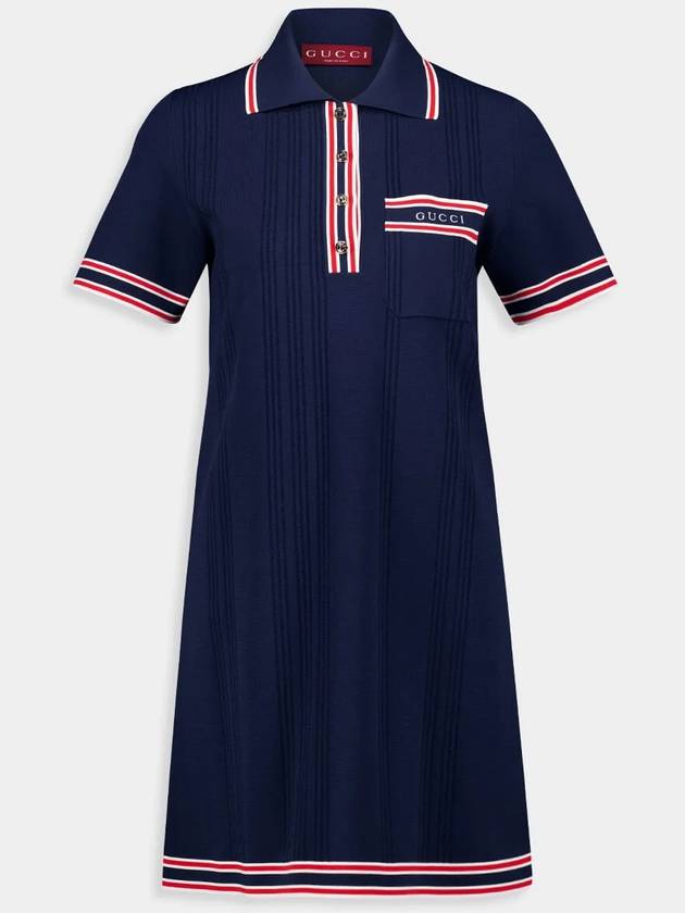 Gucci Dresses Blue - GUCCI - BALAAN 1