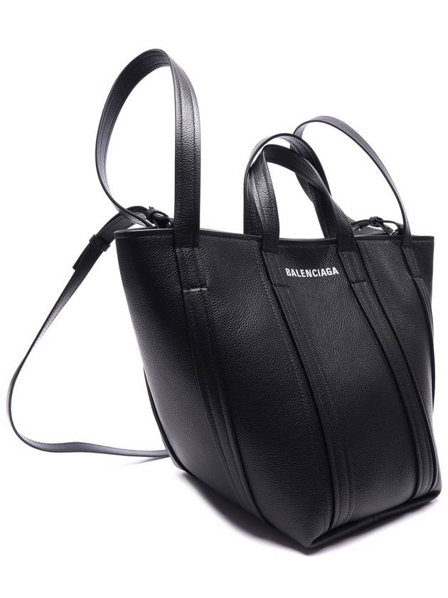 Calfskin Everyday Tote Bag Black - BALENCIAGA - BALAAN 4