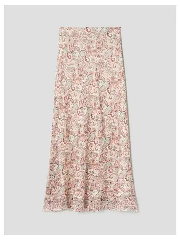 Rag Bone Women s Paisley Maxi Skirt Cream Multi Domestic Product GM0023051912655 - RAG & BONE - BALAAN 1