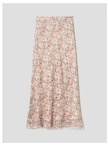 Rag Bone Women s Paisley Maxi Skirt Cream Multi Domestic Product GM0023051912655 - RAG & BONE - BALAAN 1