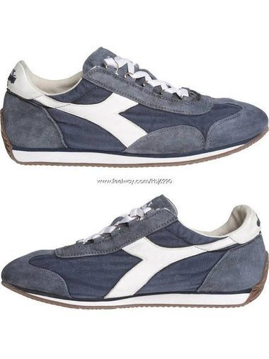 Men's Heritage Equip Stone Wash Low Top Sneakers C0062 - DIADORA - BALAAN 1