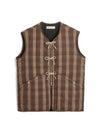 Check Padded Vest M4231PHT Highland Tartan B0110810038 - OUR LEGACY - BALAAN 2