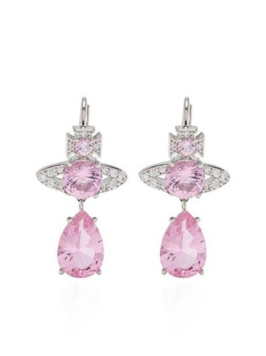 Ismene Drop Earrings Pink - VIVIENNE WESTWOOD - BALAAN 1