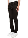 Cotton Back Logo Patch Jeans Black - DSQUARED2 - BALAAN 3