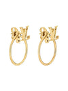 LV Eclipse Earrings Gold - LOUIS VUITTON - BALAAN 1