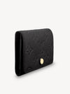 Monogram Embossed Leather Business Card Wallet Black - LOUIS VUITTON - BALAAN 5