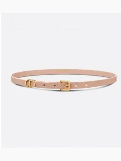 30 Montaigne 15MM Loop Ultrasoft Calfskin Belt Pink - DIOR - BALAAN 2