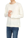 Men's Cotton Long Sleeve T-Shirt Ivory - PAUL SMITH - BALAAN 6