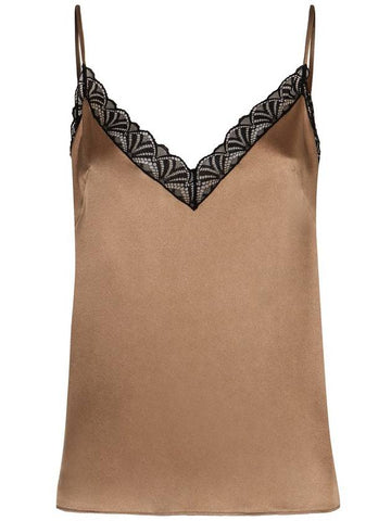 Alberta Ferretti Satin Tank Top - ALBERTA FERRETTI - BALAAN 1