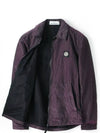 Seersucker Nylon Overshirt Jacket Purple - STONE ISLAND - BALAAN 10