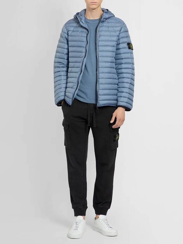 Loom Woven Chambers R-Nylon Down-TC Packable Jacket Light Blue - STONE ISLAND - BALAAN 7