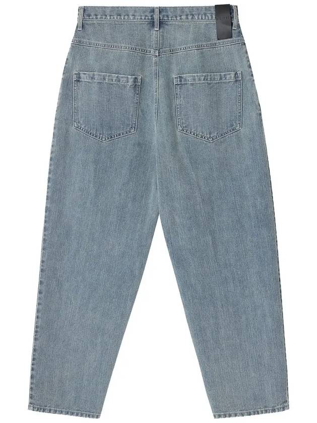 Denim Wide Pants Blue - NOIRER - BALAAN 5