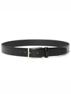 Logo Leather Belt Black - HUGO BOSS - BALAAN 3