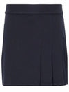 Thea Pleated Mini Skirt Navy - J.LINDEBERG - BALAAN 2