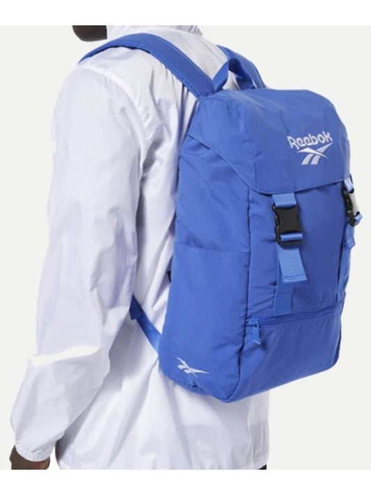 01 DV2519 Lost and Found Vector Buckle Backpack Blue - REEBOK - BALAAN 1