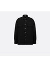 Overshirt Cotton Jacket Black - DIOR - BALAAN 2