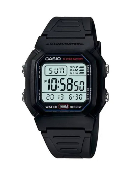 Classic Sports Digital Watch Black - CASIO - BALAAN 2