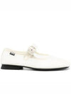 Casi Myra Mary Jane Flat Shoes White - CAMPER - BALAAN 2