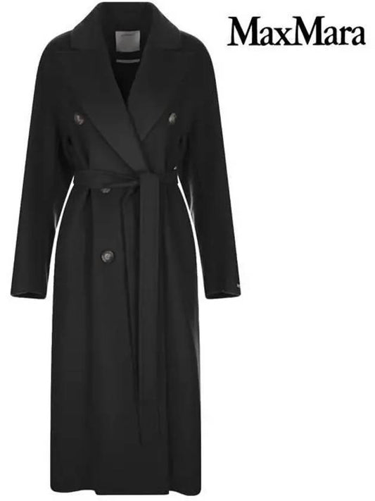 Sportmax Draghi coat black DRAGHI 2320160139 004 - MAX MARA - BALAAN 2