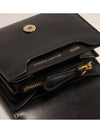 Heart Logo Compact Wallet Black - AMI - BALAAN 2