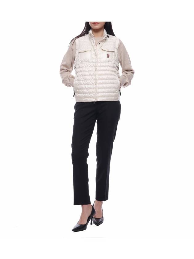 Gumiane Down Vest White - MONCLER - BALAAN 4