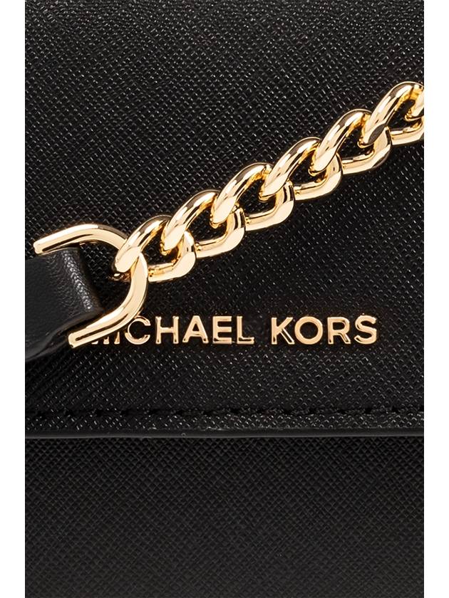 Michael Michael Kors ‘Jet Set’ Strapped Wallet, Women's, Black - MICHAEL KORS - BALAAN 6