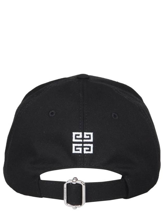 4G Logo Twill Ball Cap Black - GIVENCHY - BALAAN 6