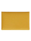 Card Holder Goatskin Palladium Calvi Verso Sun Blue - HERMES - BALAAN 8