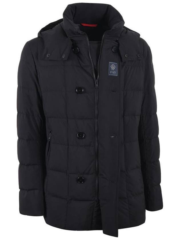 Fay  Quilted Nylon Down Jacket - FAY - BALAAN 3