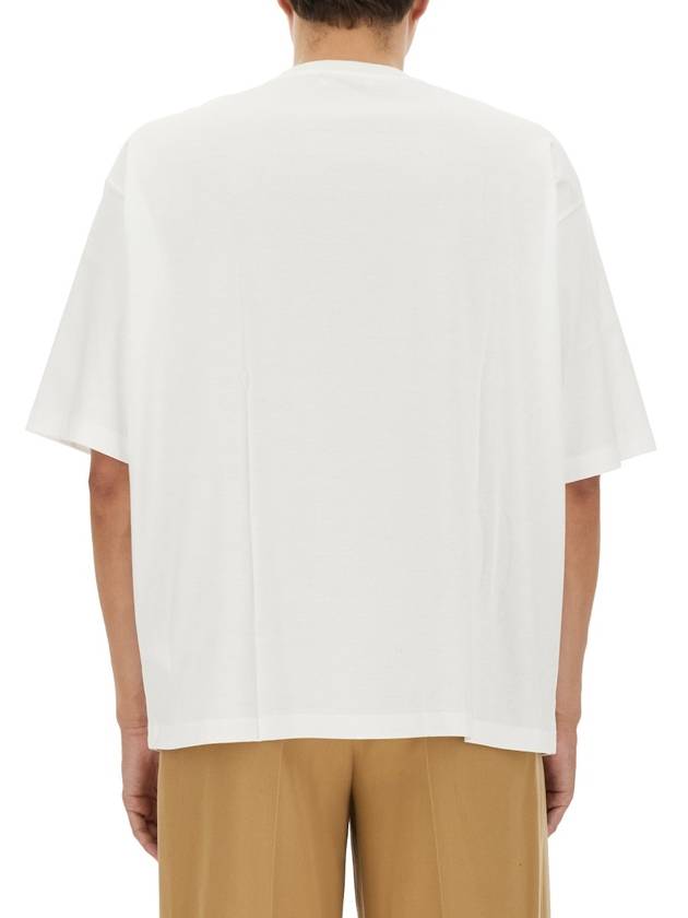 24FW T-Shirt RMTS0026J198A2301 White - LANVIN - BALAAN 4