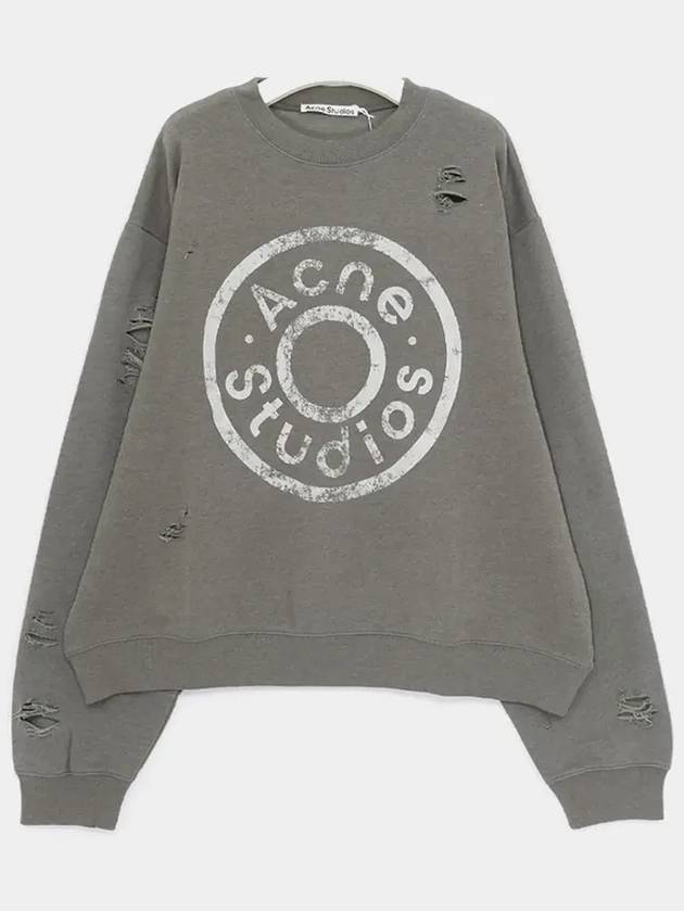 Sweater CI0179BCA MOSS GREEN - ACNE STUDIOS - BALAAN 4