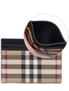 SANDON Vintage Check Card Wallet Beige - BURBERRY - BALAAN 2