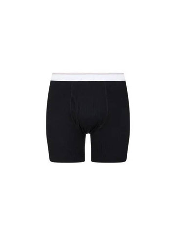 Men s Ribbed Logo Banding Drawn Black - ALEXANDER WANG - BALAAN 1