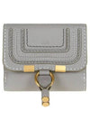 Marcie Square Half Wallet Cashmere Grey - CHLOE - BALAAN 2