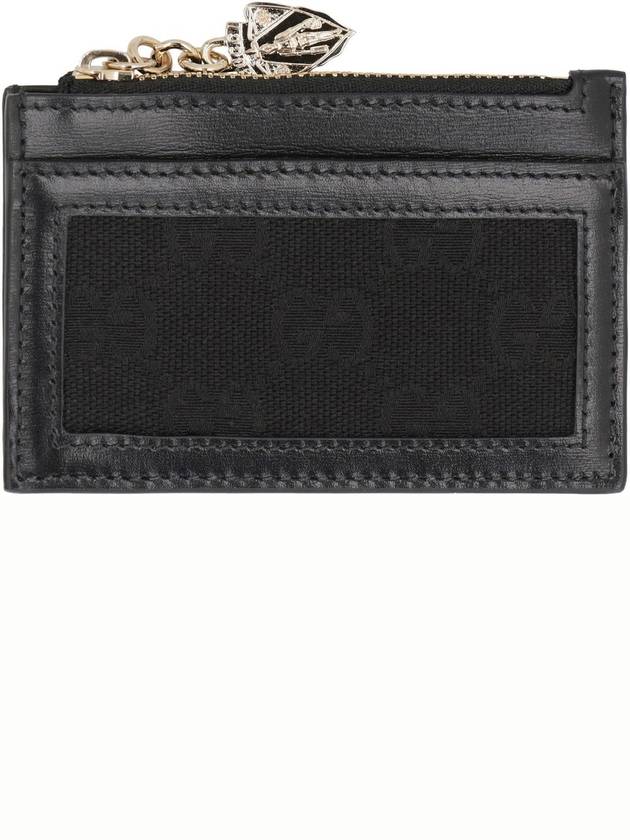 GG Canvas Card Wallet Black - GUCCI - BALAAN 3