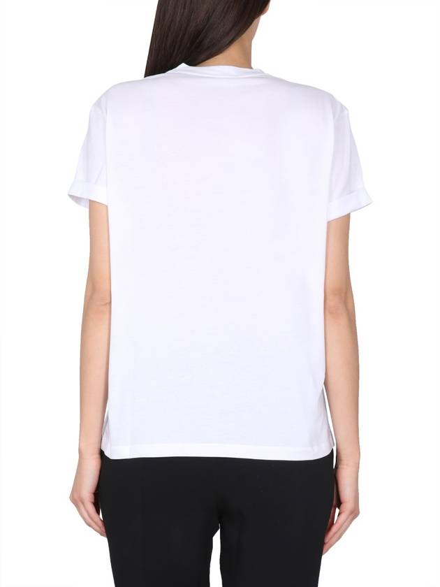 23 fw T-shirt WITH logo embroid 6J02103SPX769000 B0040369612 - STELLA MCCARTNEY - BALAAN 1